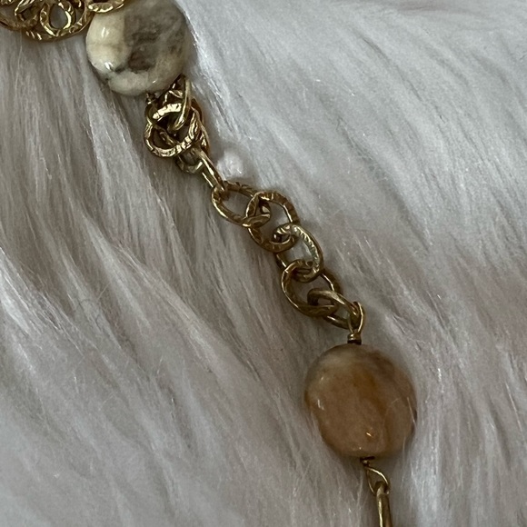 Barse Thailand gold tone and multi color stone necklace. - Picture 5 of 7